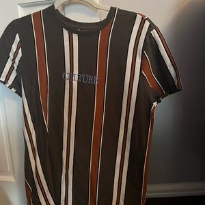 Stripped shirt with “Culture” in the front from Rue21
